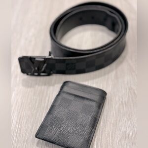 Men’s Louis Vuitton Belt and Wallet